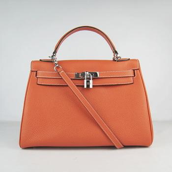 HKL32O0OS010 Hermes Kelly Borse 32CM Orange (argento)